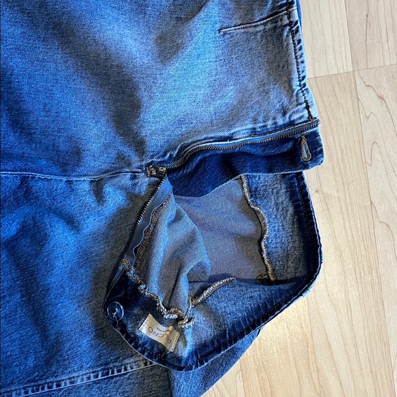 Pilcro Kick Cropped Wide Leg Jeans Women's sz 31 - Picture 4 of 10